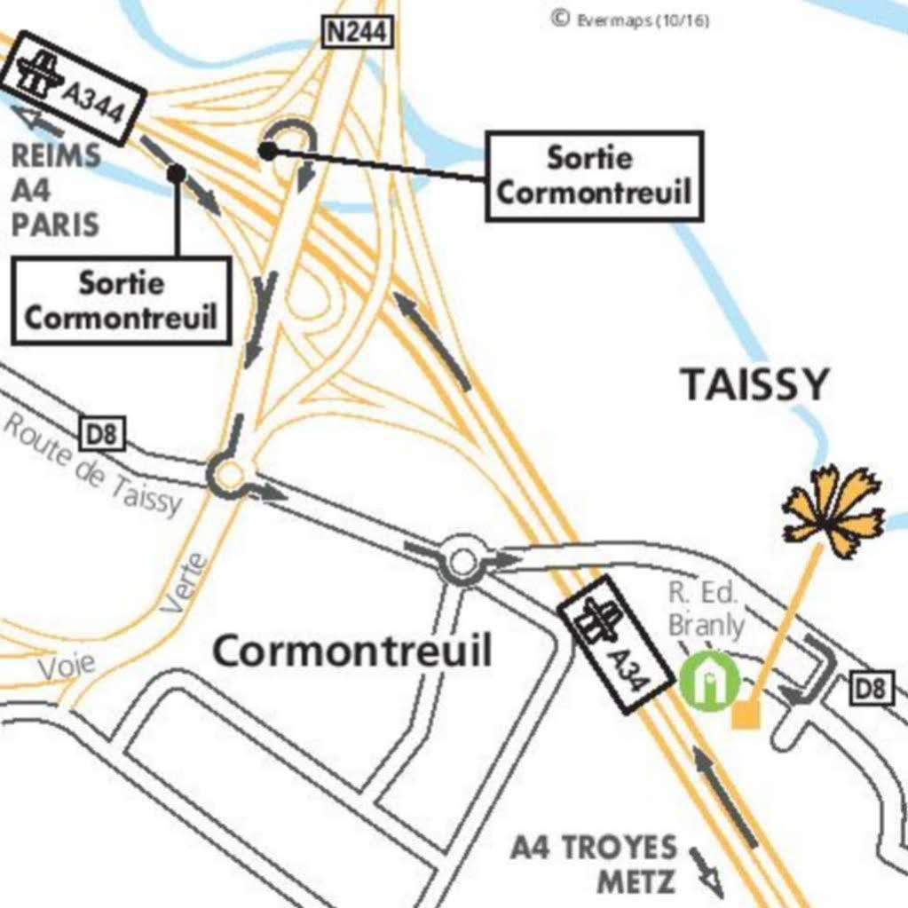Fasthotel Reims Est - Taissy Екстериор снимка